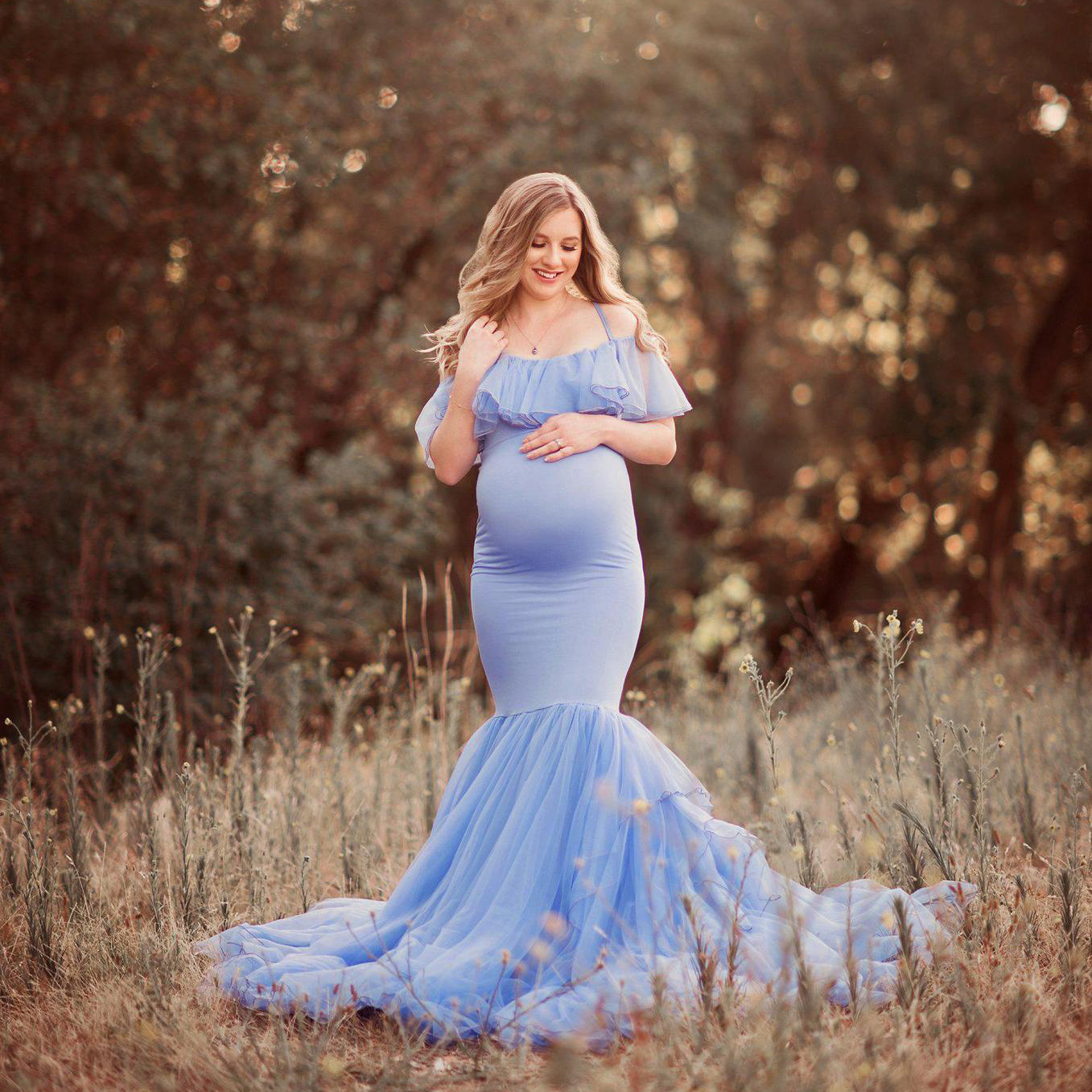 Luma Rosaline Maternity Gown